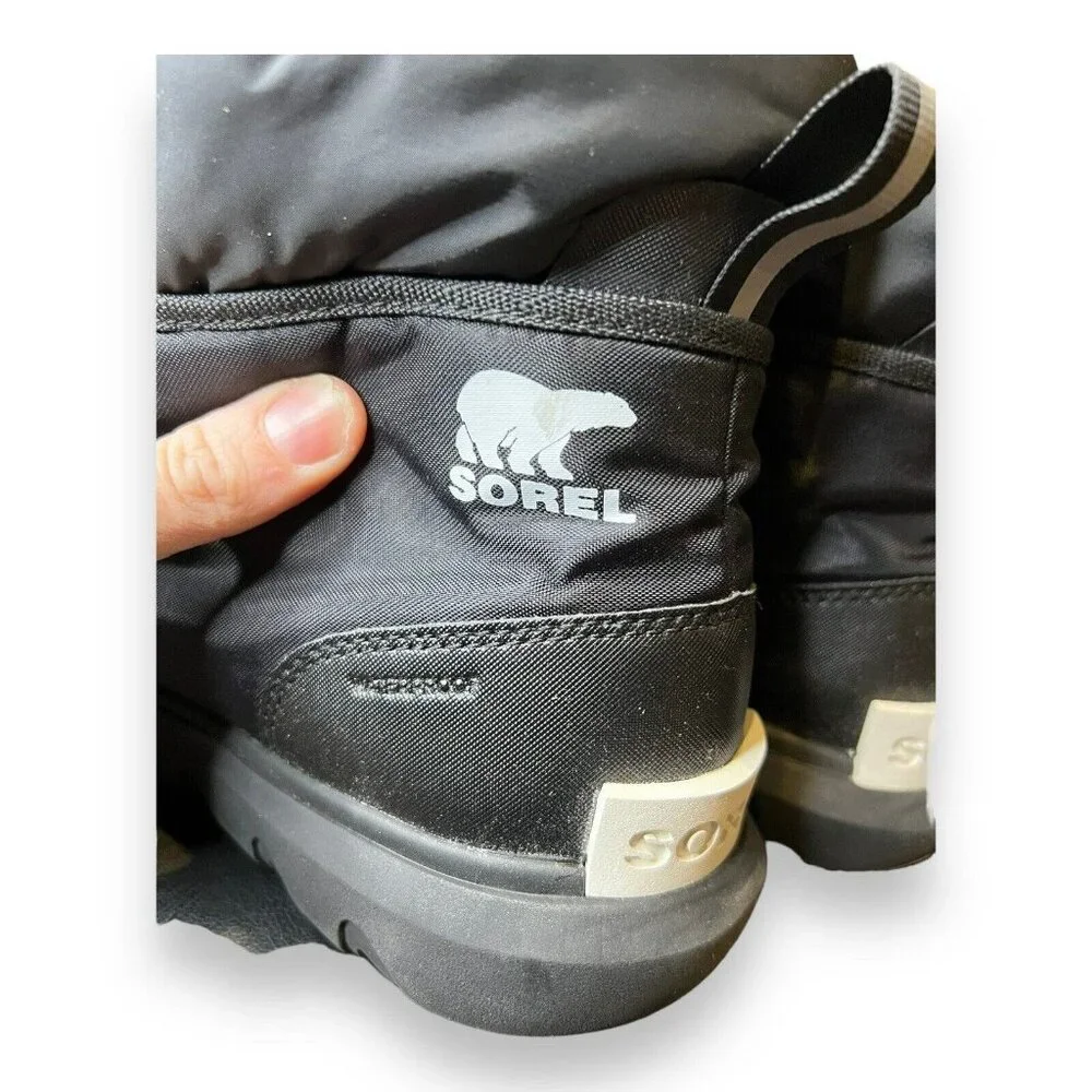 Sorel Explorer II Carnival Sport Ankle Boots,‎ Black, Women's 10.5 New